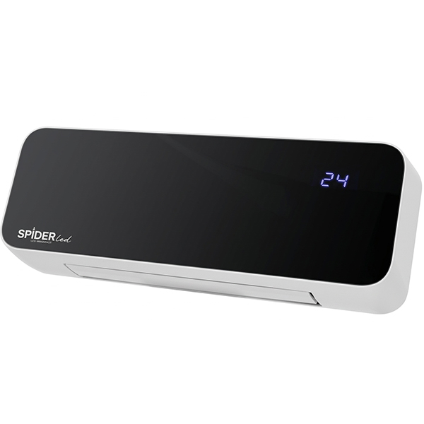 CFG Termoventilatore a Parete con Telecomando MOD. Spider LED 2000W - CFG 1808